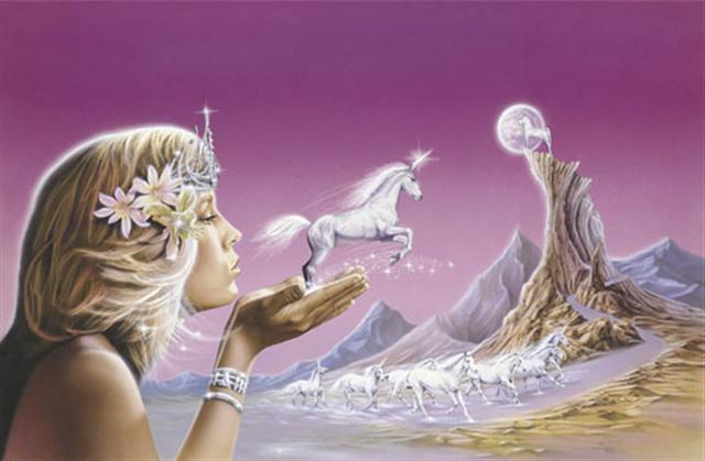 Marcos para cuadros laminas enmarcados, Unicorn princess
